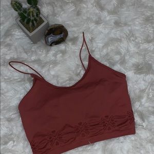 Spaghetti strap tank